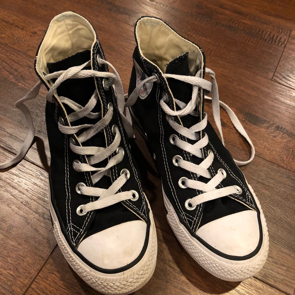 Black High Top Converse